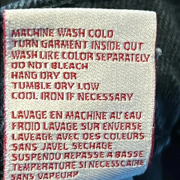 Revice Denim 90s Joey black wash women’s jeans 30 twisted crossover‎ button fly - Picture 10 of 10